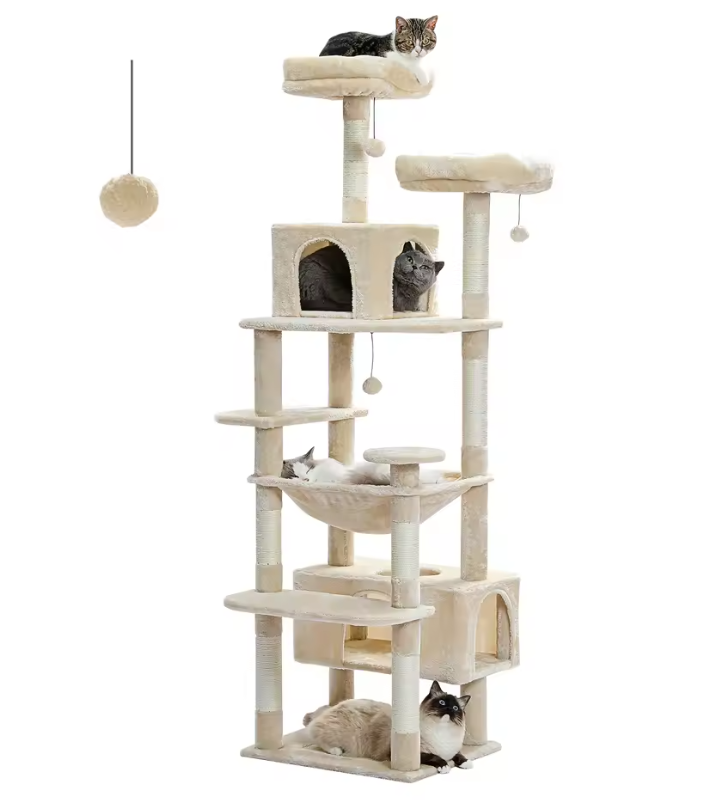 Arbre à Chat Géant 8 Niveaux